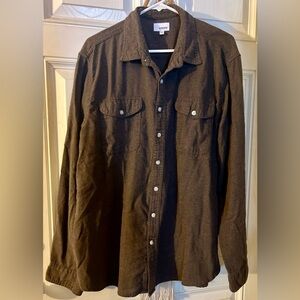 Sonoma Men's Dark Brown Shirt Jacket